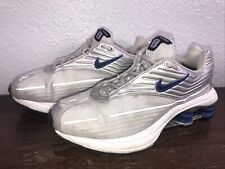 Tênis de corrida masculino raro 2002 Nike Shox Zest DS 304112-001 cinza azul tamanho 6Y comprar usado  Enviando para Brazil