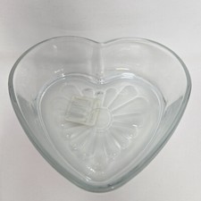 Libbey clear heart for sale  Kansas City