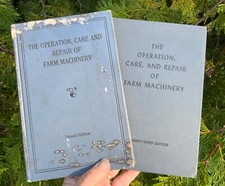 The Operation Care and Repair of Farm Machinery - 2nd & 23rd Edition John Deere segunda mano  Embacar hacia Mexico