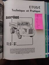 Revue technique berliet d'occasion  Avignon