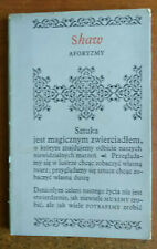 Čapek - AFORYZMY  Biblioteczka aforystów. na sprzedaż  PL