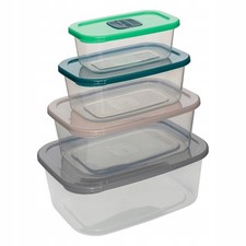Pojemniki Na Żywność Zamykane Na Klik Rect Zestaw 4 Szt Bpa Free na sprzedaż Pojemniki Na Żywność Zamykane Na Klik Rect Zestaw 4 Szt Bpa Free na sprzedaż  Wysyłka do Poland