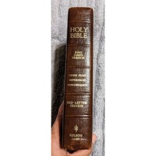 Nelson Holy Bible King James Giant Print Red Letter Edition References comprar usado  Enviando para Brazil