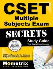 Cset multiple subjects for sale  Simi Valley