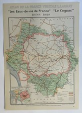 Wine map cognac d'occasion  Paris VI