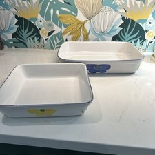 Conjunto de cozimento Maxam italiano margarida 9 polegadas quadrado e bandeja 13x9 comprar usado  Enviando para Brazil