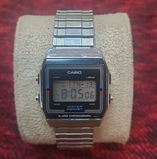 Usado, Vintage Casio A-156W Módulo 596 Alarme Chrono Alarme Japão U 1986 Relógio Digital  comprar usado  Enviando para Brazil