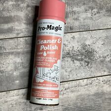 Limpiador y pulidor Pro-Magic antiguo descontinuado de acero inoxidable y formica Clea segunda mano  Embacar hacia Mexico