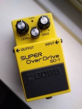 Boss super overdrive for sale  BRIDGWATER
