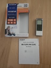 Usado, Gravador de voz digital Olympus VN-722PC máquina de ditado prata/preto comprar usado  Enviando para Brazil