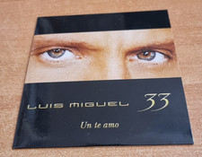 LUIS MIGUEL Un te amo SPAIN PROMO. CD SINGLE SPAIN UNIQUE COVER ULTRA RARE 2003 comprar usado  Enviando para Brazil