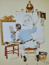 Norman rockwell triple for sale  San Diego