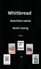 Whitbread pub Matchbox Label - Select from list - BR comprar usado  Enviando para Brazil