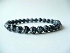 Bracelet obsidienne flocon d'occasion  Saint-Maixent-l'École