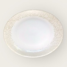 Denby Monsoon Lucille Złoty talerz 14" Okrągły wycofany Nieużywany Nowy bez metek na sprzedaż  Wysyłka do Poland
