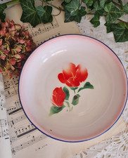 Ancienne assiette emaillee d'occasion  Le Poinçonnet