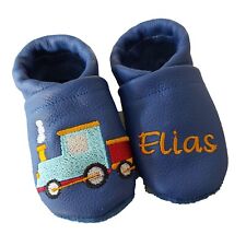 Lederpuschen krabbelschuhe lau gebraucht kaufen  Lohmar