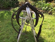 Black leather part for sale  BLAYDON-ON-TYNE