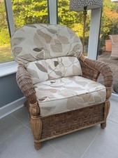 Conservatory cane chair for sale  LEATHERHEAD
