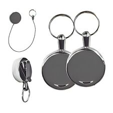 Pack retractable keyring for sale  SALFORD