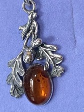 Vintage amber acorn for sale  MALVERN