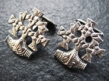 Manschettenknöpfe silber 800 gebraucht kaufen  Deutschland