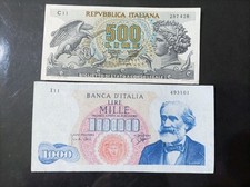 Banconota 1000 lire usato  Campobello di Mazara