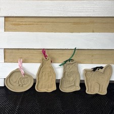 (4) Bolsa marrom molde arte biscoito gatinho gato vintage 1983-1988 design colina artesanato, usado comprar usado  Enviando para Brazil