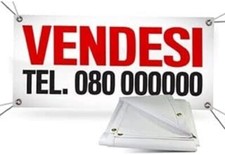 Banner striscione vendesi usato  Acate