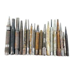 Juego de herramientas perforadoras vintage surtidas, equipos de carpintería y taller, 18 piezas segunda mano  Embacar hacia Mexico