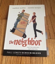 The Neighbor (DVD,2007-08) Full Length Screening DVD Matthew Modine, Laroque comprar usado  Enviando para Brazil