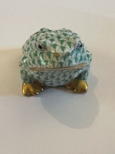 Herend green fishnet for sale  WIMBORNE