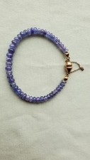 Tansanit armband gelbgoldversc gebraucht kaufen  Oberthal