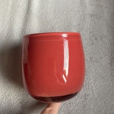 Blumentopf glas rot gebraucht kaufen  Kiel