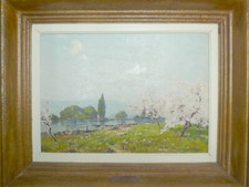 Peinture impressionniste paysa d'occasion  Carnac
