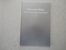 Ancienne brochure mercedes d'occasion  France