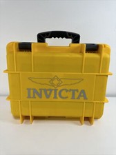 Caixa de relógio INVICTA 8 estojo rígido (amarelo) resistente a impacto/água comprar usado  Enviando para Brazil