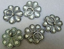 Boutons perles argent d'occasion  Paris IX