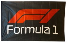 F1-FLAG FORMULA 1 ONE BLACK BANNER LANDSCAPE 5 X 3 PÉS 150 X 90 CM comprar usado  Enviando para Brazil