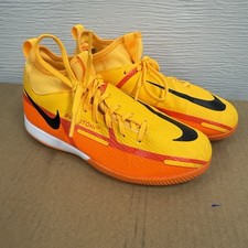Tênis de futsal Nike Phantom GT2 juvenil futebol indoor 1,5Y amarelo laranja DC0815-808 comprar usado  Enviando para Brazil