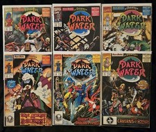 Lote de Quadrinhos Marvel: Os Piratas da Água Escura (1991), 1-6, Leitores de Baixo Grau, usado comprar usado  Enviando para Brazil