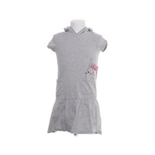 H&M, sukienka z kapturem, rozmiar: 122/128, szary/różowy, bawełna/wiskoza, nadruk #7nD na sprzedaż  PL