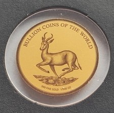Goldmünze krügerrand springb gebraucht kaufen  Berlin
