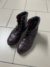 Stivaletti timberland burgundy usato  Siena