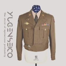 Usado, "Reprodução vintage de jaqueta Ike de oficial do exército dos EUA da Segunda Guerra Mundial, réplica comprar usado  Enviando para Brazil