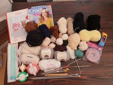 Mixed knitting crochet for sale  LUTON