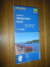 Bikeline radkarte niederrhein gebraucht kaufen  Velbert