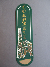 Leather bookmark cornwall for sale  NORWICH