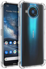 Capa protetora TPU transparente à prova de choque para Nokia 8 V 5G UW comprar usado  Enviando para Brazil