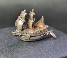 Sterling silver galleon for sale  LUTON